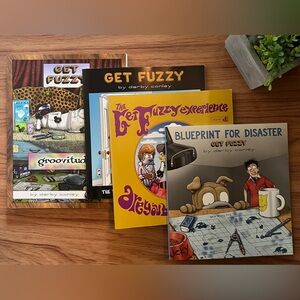 Collection of Four Get Fuzzy Books by Darby Conley